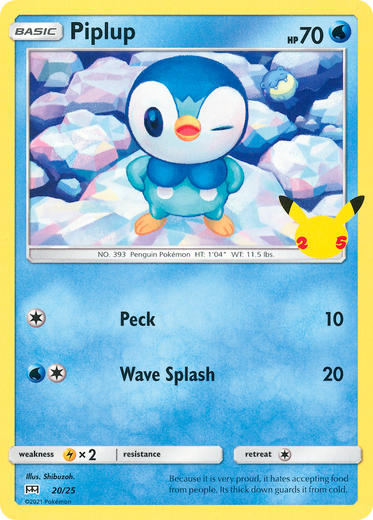 Piplup – McDonald's Collection 2021