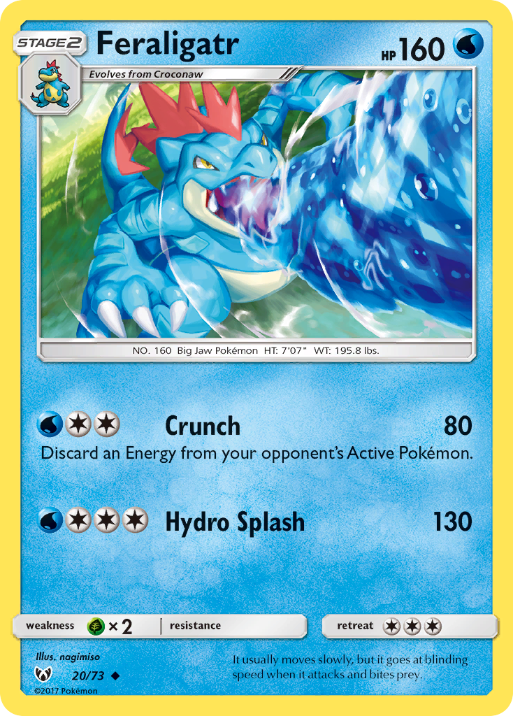 Feraligatr – Shining Legends