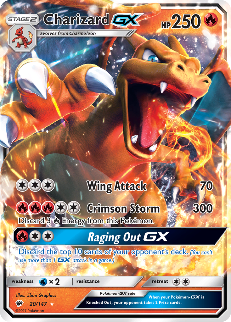 Charizard-GX – Burning Shadows
