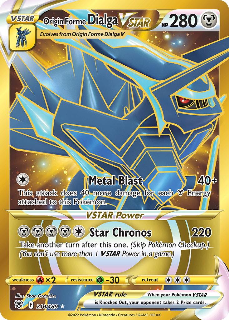 Origin Forme Dialga VSTAR – Astral Radiance