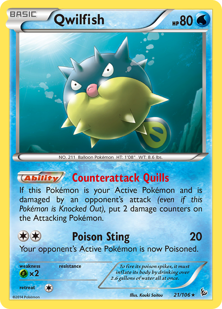 Qwilfish – Flashfire