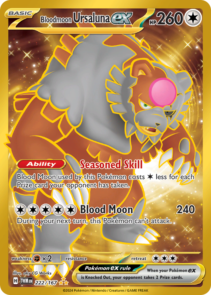 Bloodmoon Ursaluna ex – Twilight Masquerade