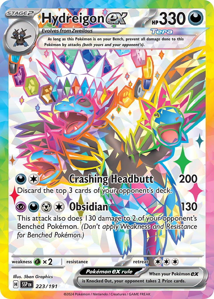 Hydreigon ex – Surging Sparks