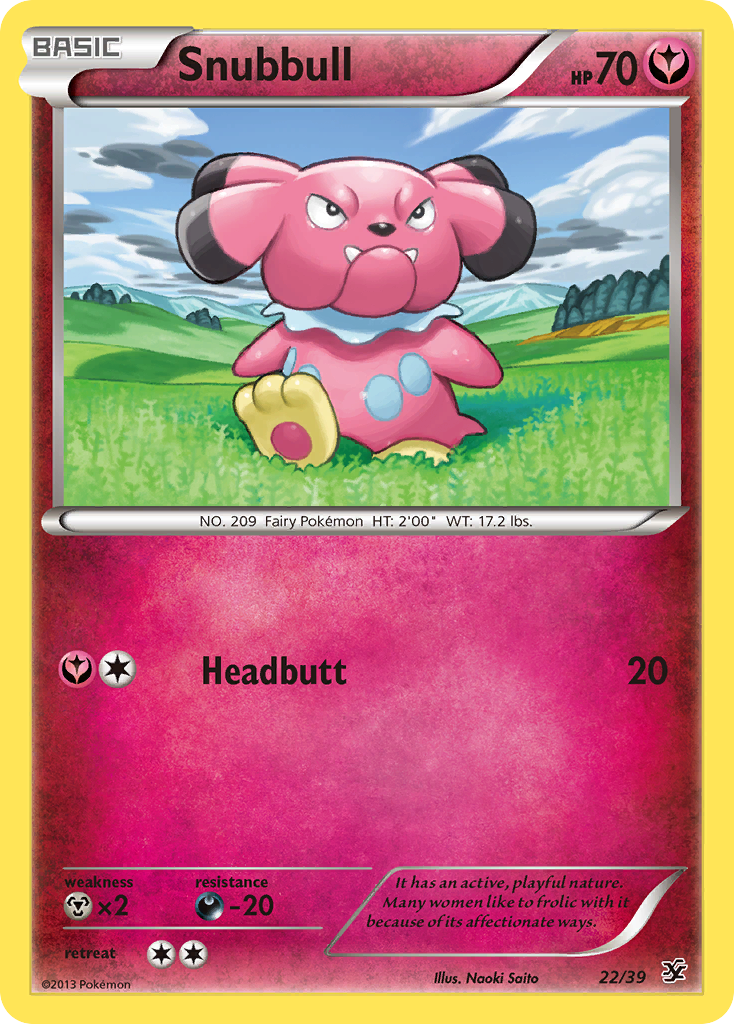 Snubbull – Kalos Starter Set