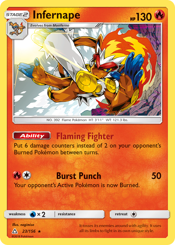 Infernape – Ultra Prism