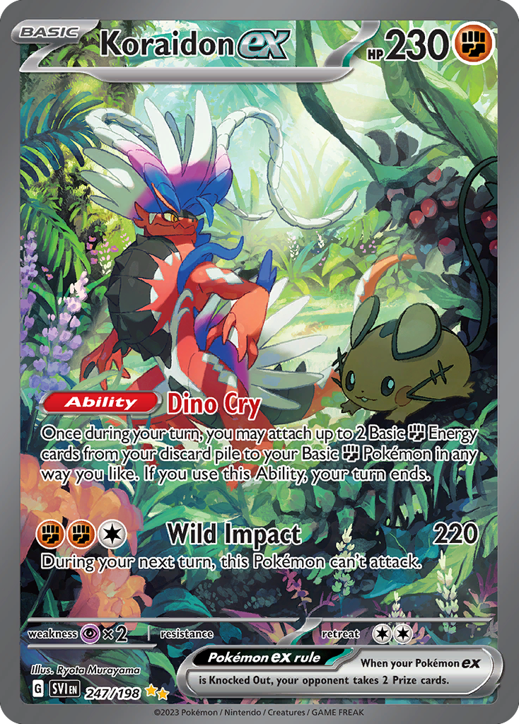 Koraidon ex – Scarlet & Violet