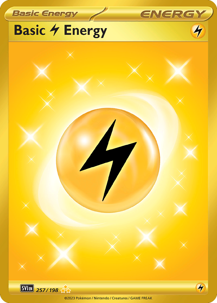 Basic Lightning Energy – Scarlet & Violet