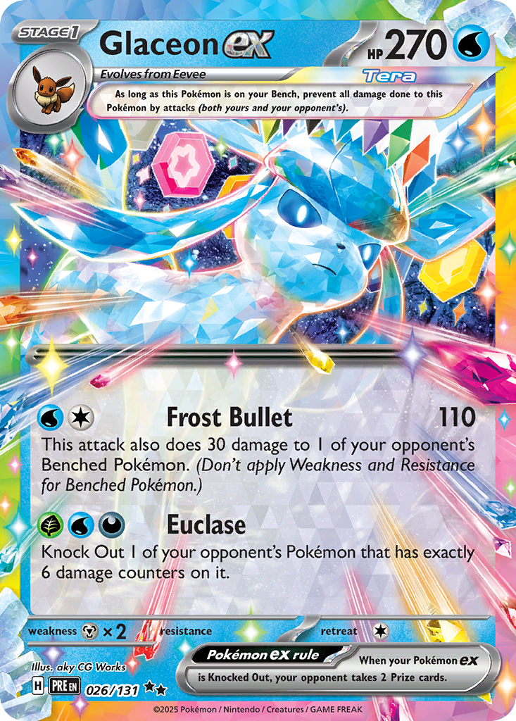 Glaceon ex – Prismatic Evolutions
