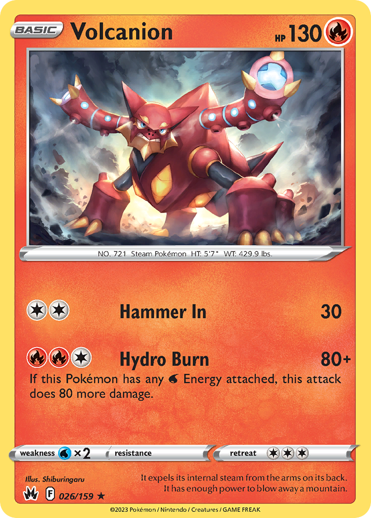 Volcanion – Crown Zenith