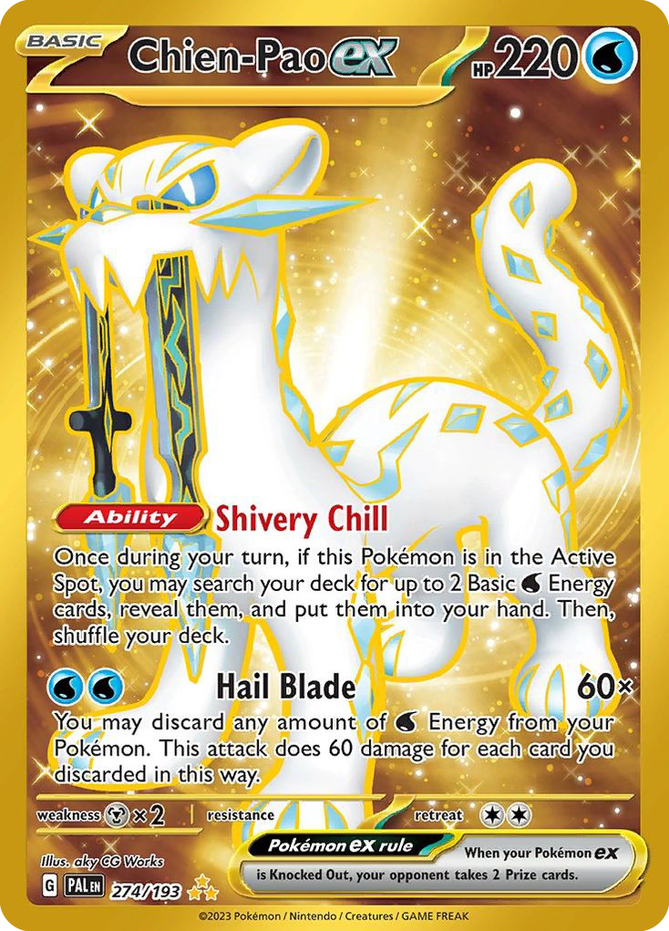 Chien-Pao ex – Paldea Evolved