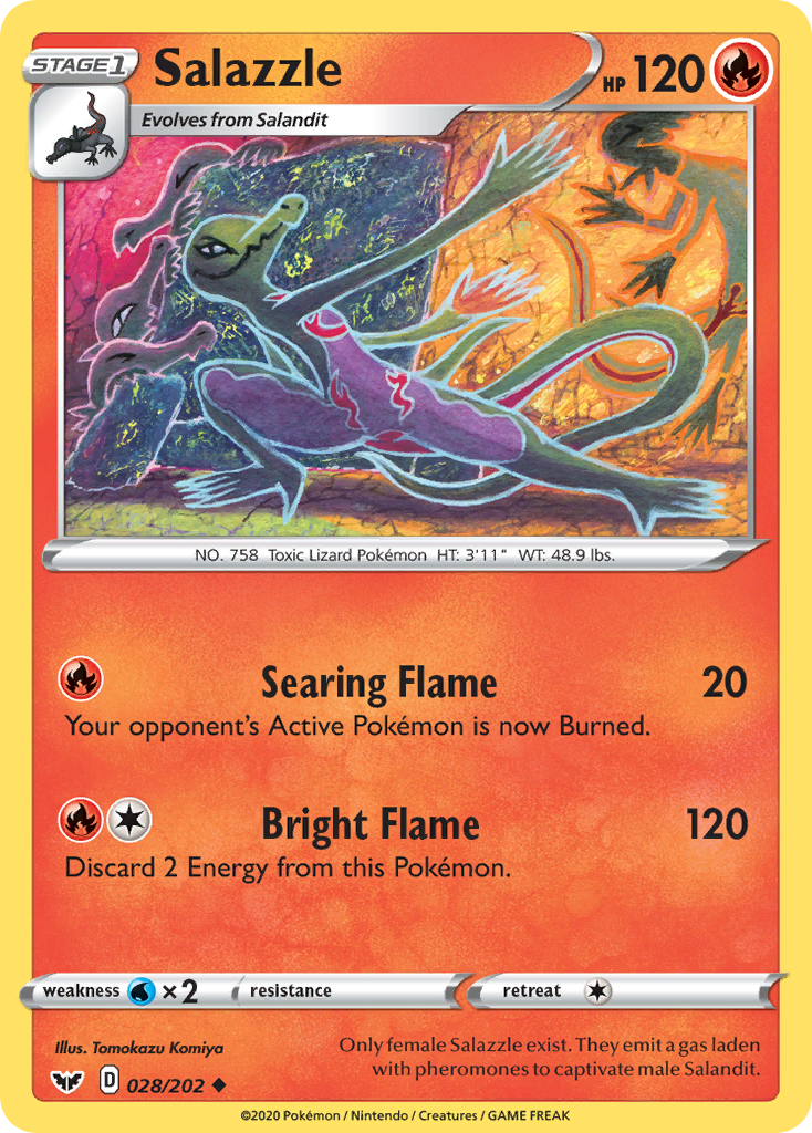 Salazzle – Sword & Shield