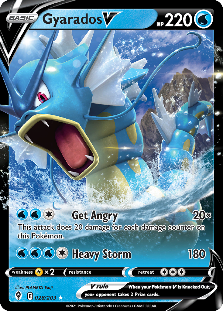 Gyarados V – Evolving Skies
