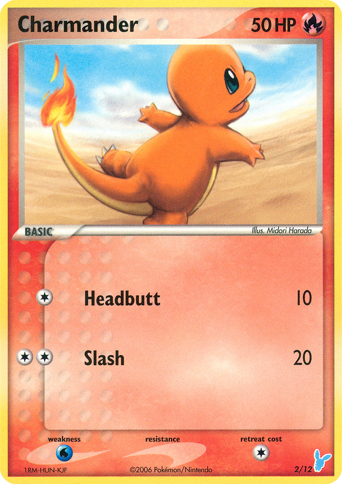 Charmander – EX Trainer Kit 2 Minun
