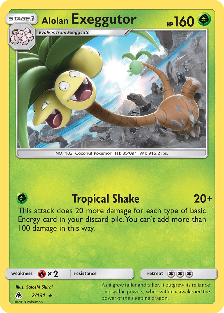 Alolan Exeggutor – Forbidden Light