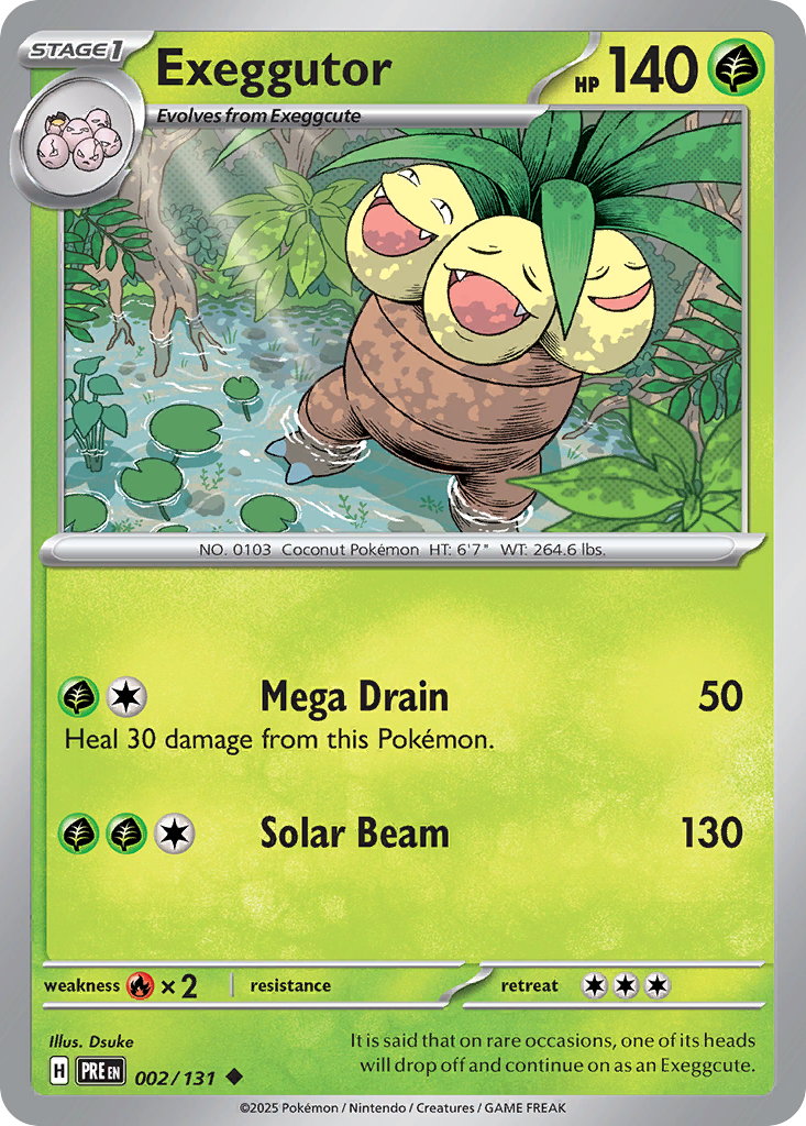 Exeggutor – Prismatic Evolutions