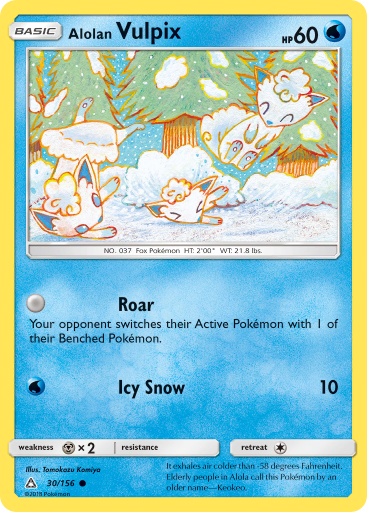 Alolan Vulpix – Ultra Prism
