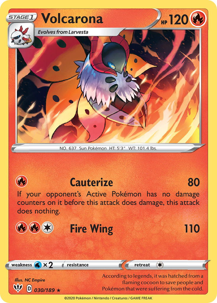 Volcarona – Darkness Ablaze