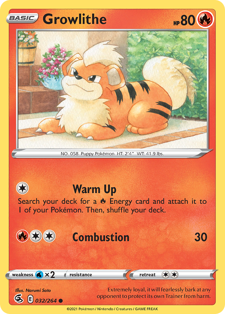 Growlithe – Fusion Strike