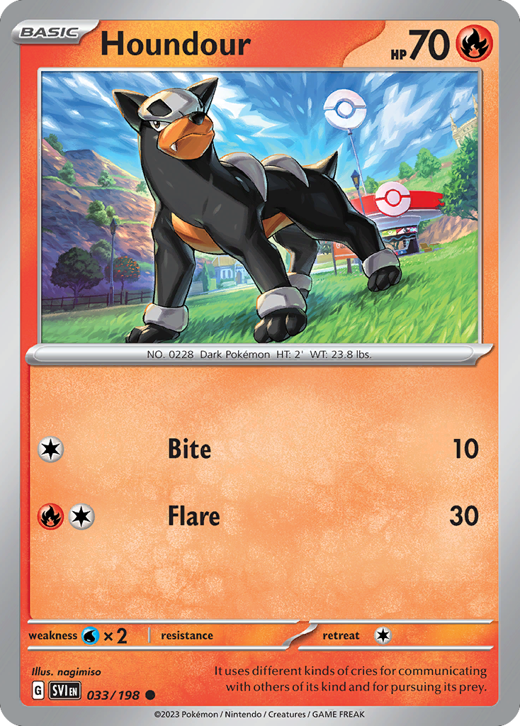 Houndour – Scarlet & Violet