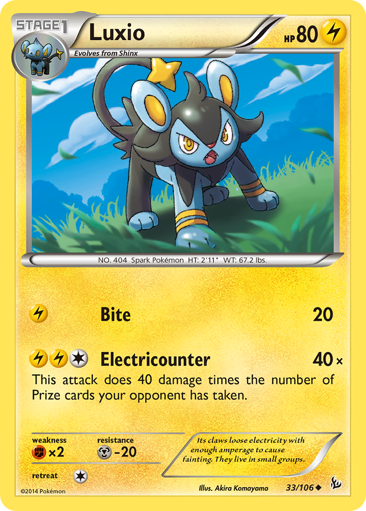Luxio – Flashfire