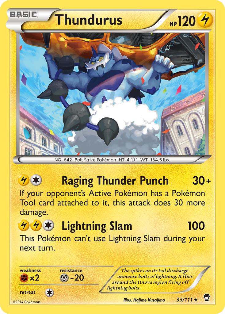 Thundurus – Furious Fists