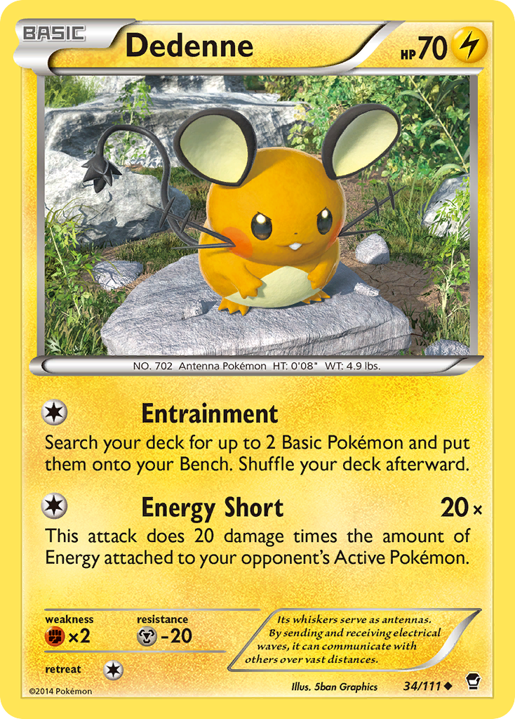 Dedenne – Furious Fists