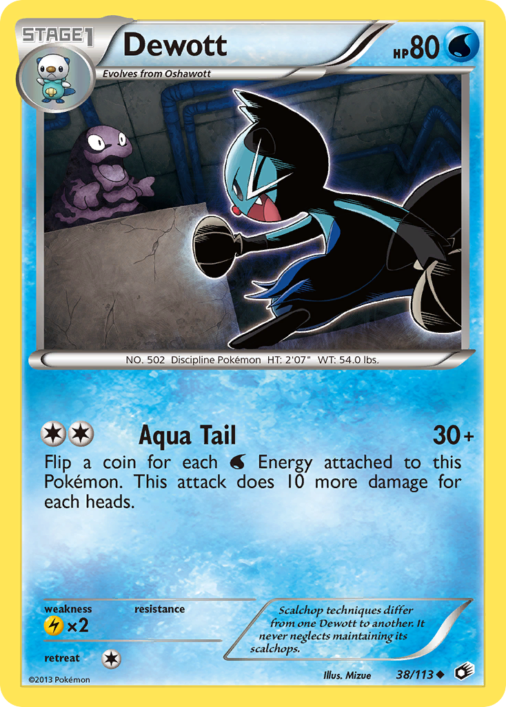 Dewott – Legendary Treasures