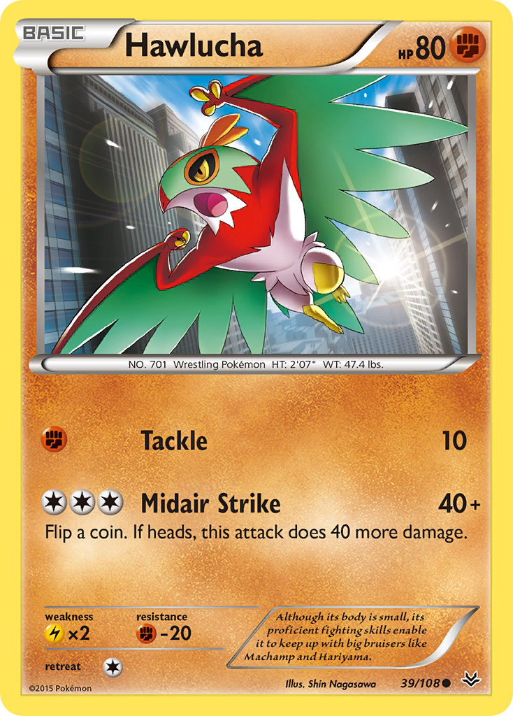 Hawlucha – Roaring Skies