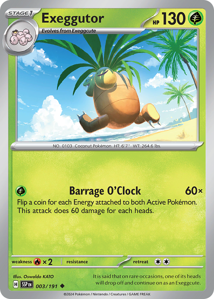 Exeggutor – Surging Sparks
