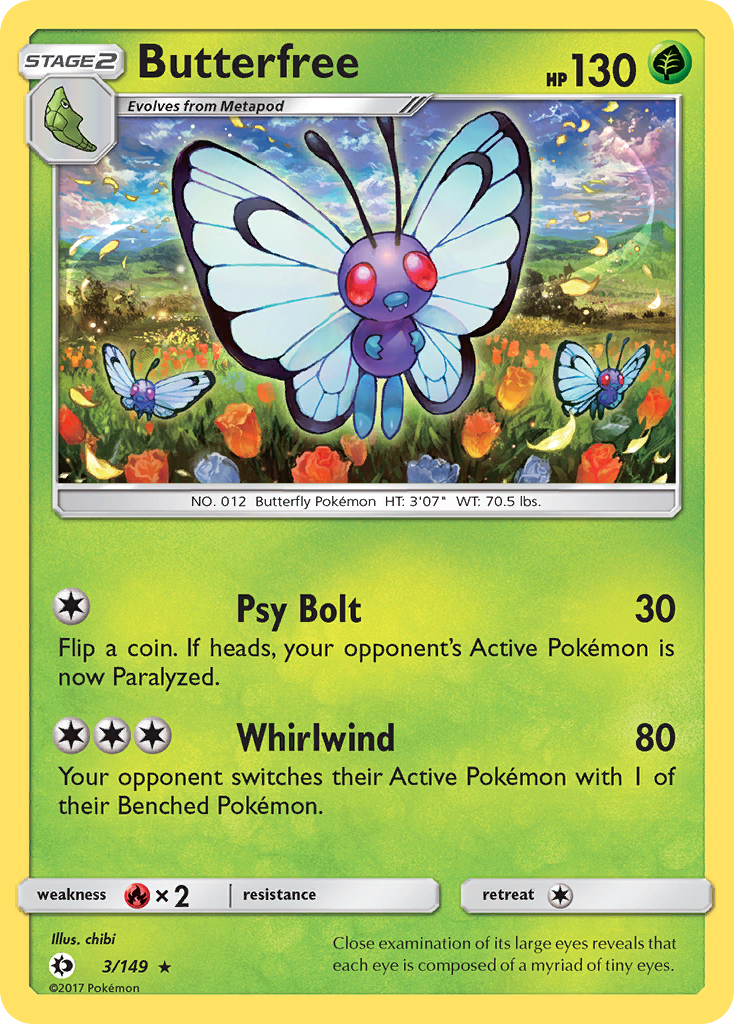 Butterfree – Sun & Moon