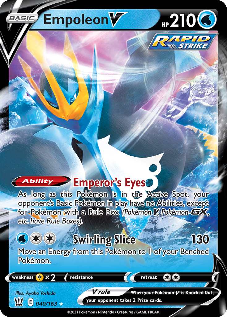 Empoleon V – Battle Styles