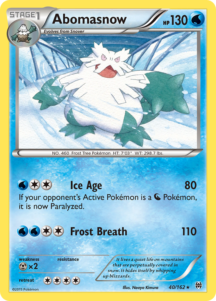 Abomasnow – BREAKthrough