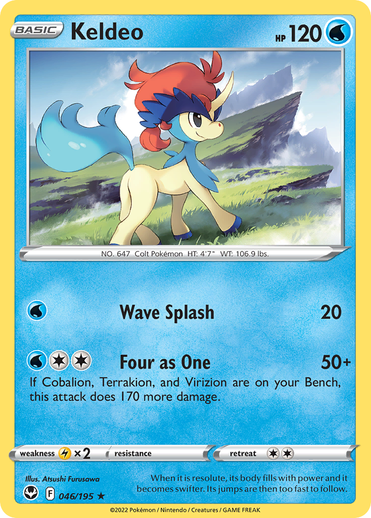 Keldeo – Silver Tempest