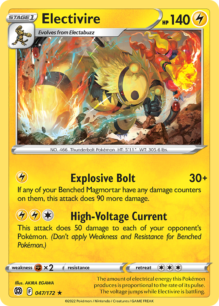 Electivire – Brilliant Stars