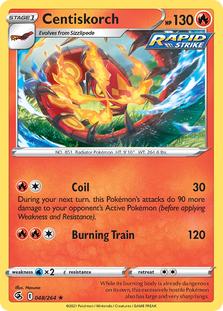 Centiskorch – Fusion Strike