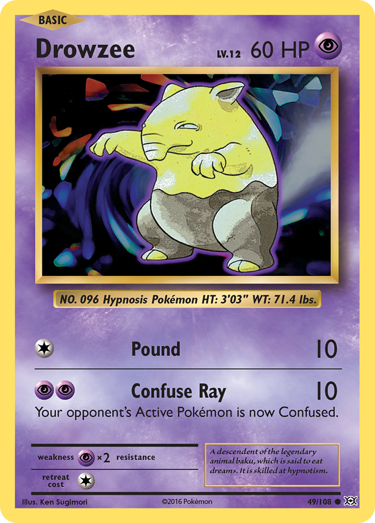 Drowzee – Evolutions