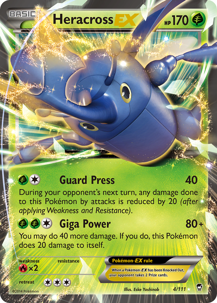 Heracross-EX – Furious Fists