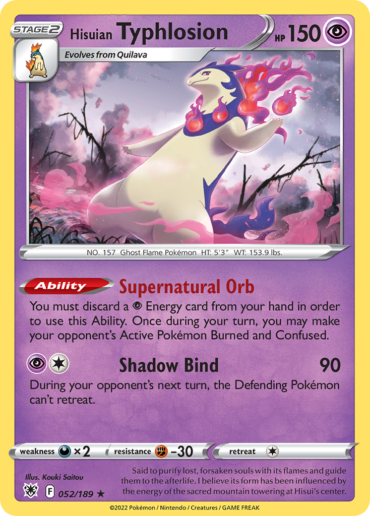 Hisuian Typhlosion – Astral Radiance