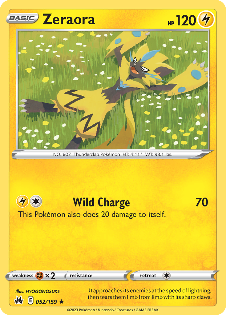Zeraora – Crown Zenith