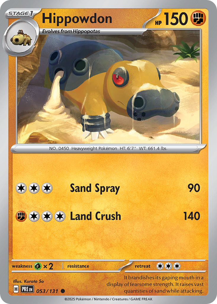Hippowdon – Prismatic Evolutions