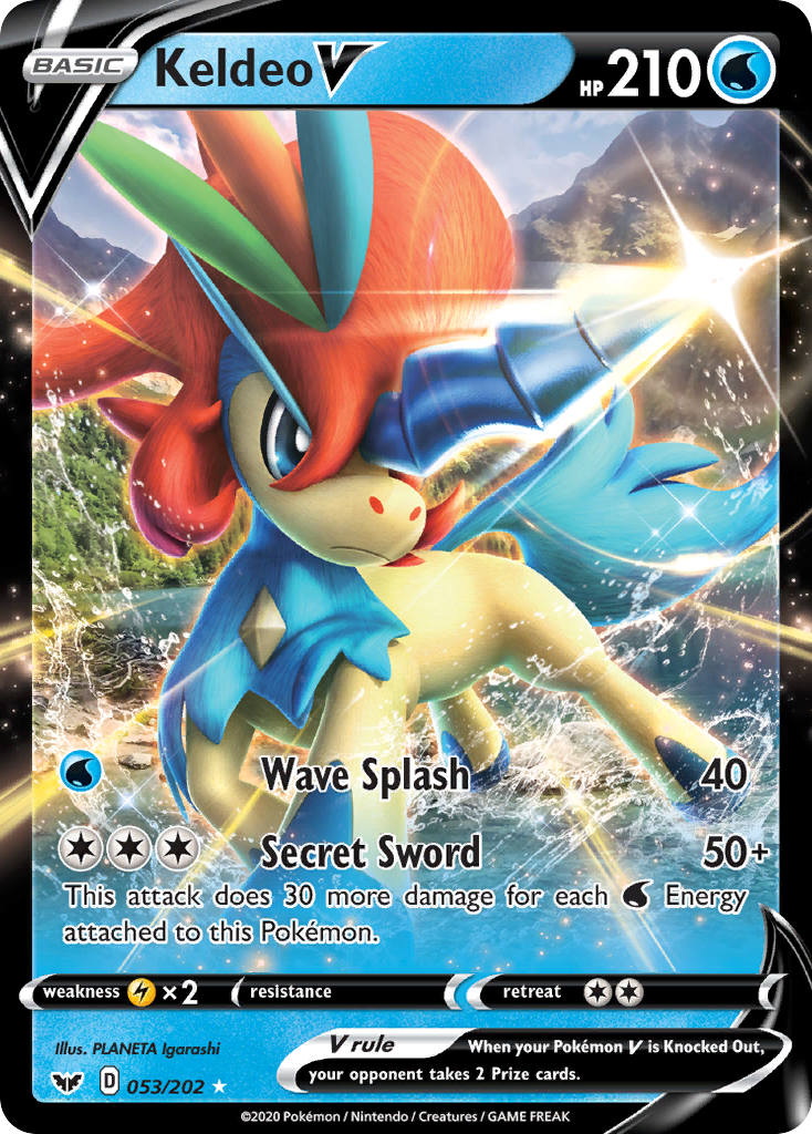 Keldeo V – Sword & Shield