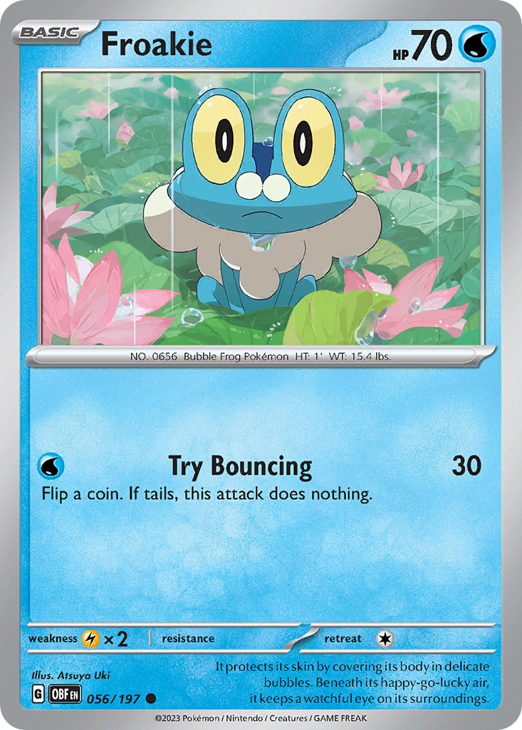 Froakie – Obsidian Flames