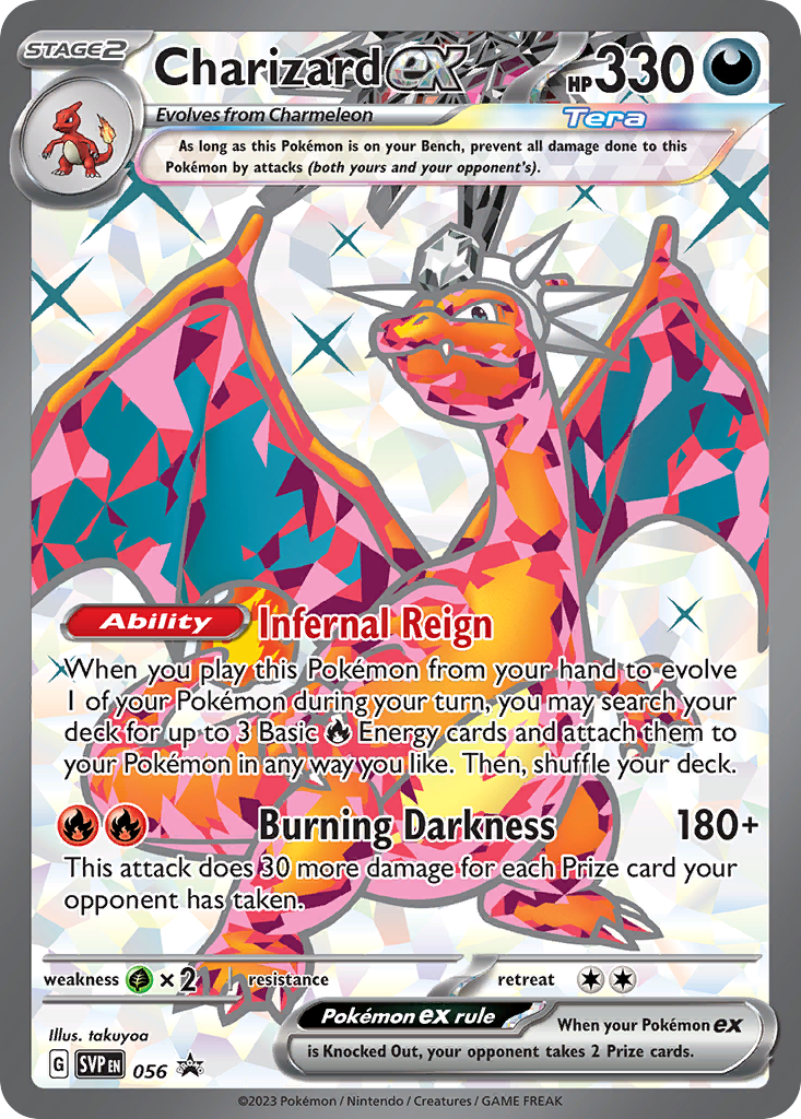 Charizard ex – Scarlet & Violet Black Star Promos