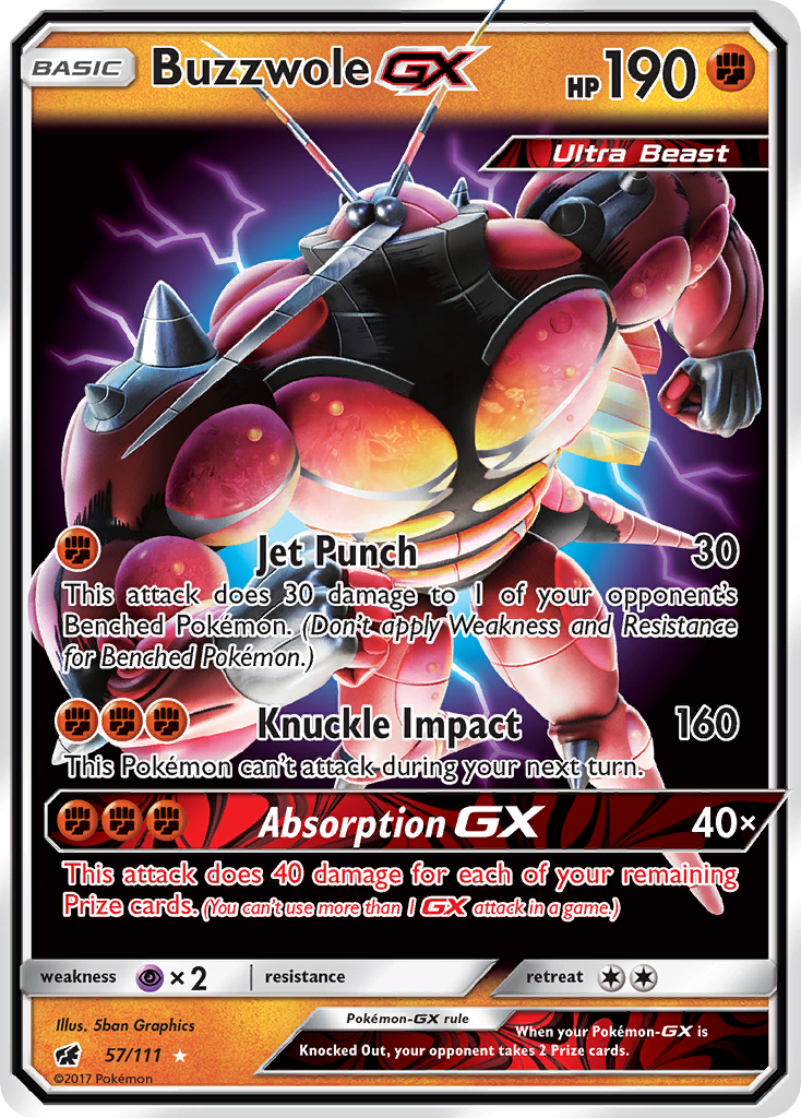 Buzzwole-GX – Crimson Invasion