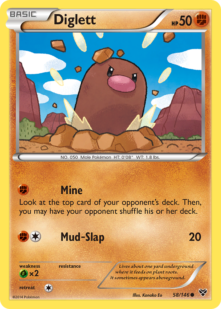 Diglett – XY