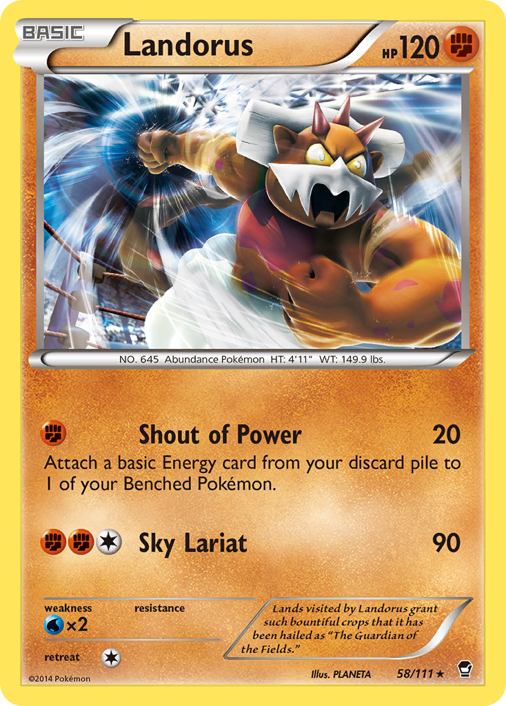 Landorus – Furious Fists