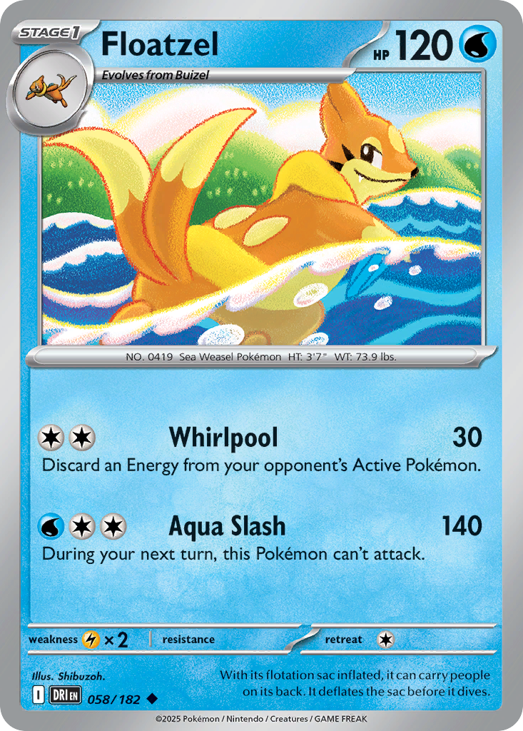 Floatzel – Destined Rivals