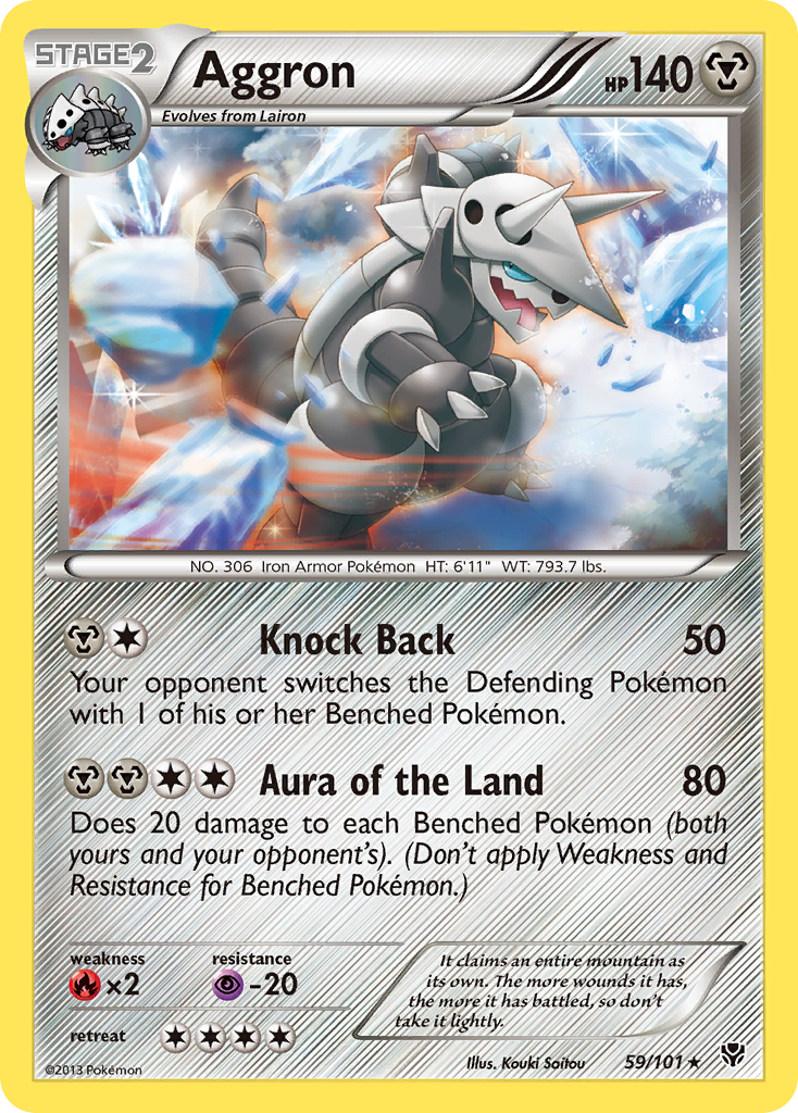 Aggron – Plasma Blast