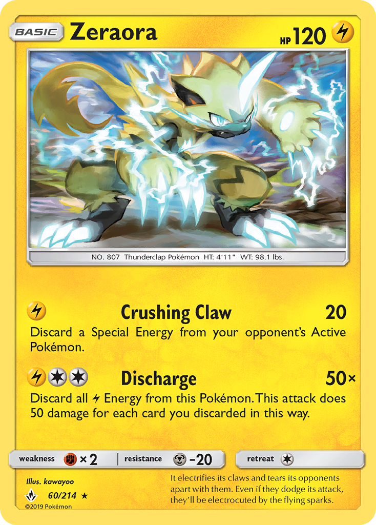 Zeraora – Unbroken Bonds