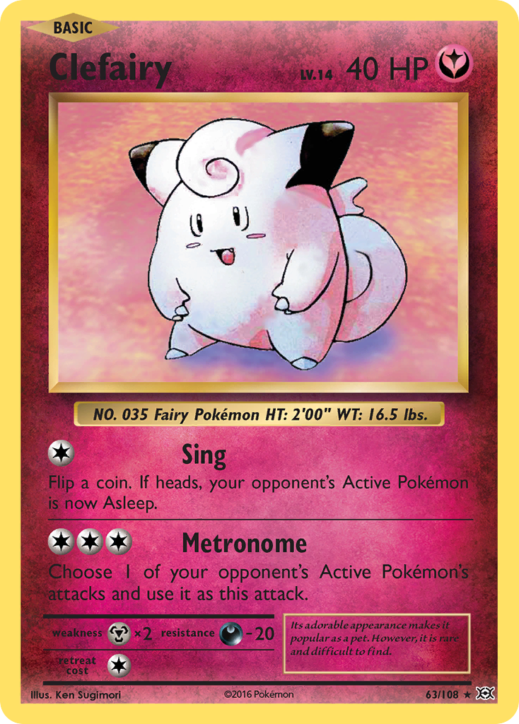 Clefairy – Evolutions
